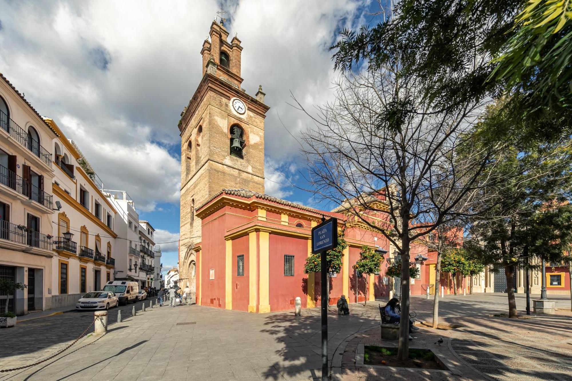 Apartamentos Eslava Sevilla Bagian luar foto