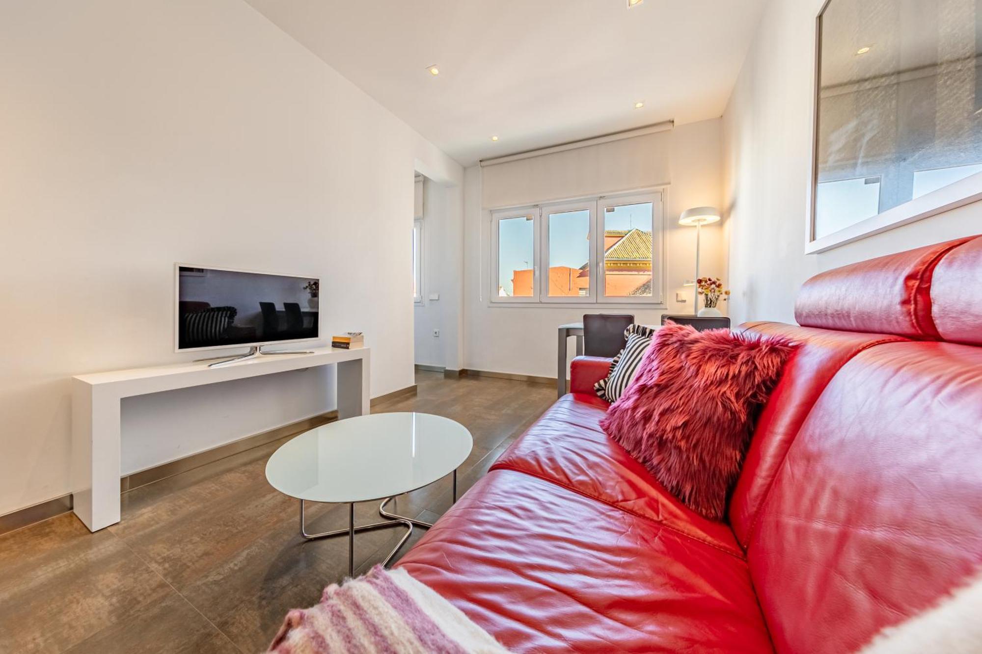 Apartamentos Eslava Sevilla Bagian luar foto