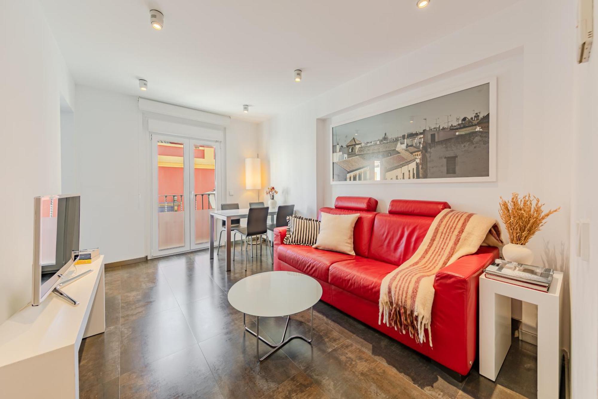 Apartamentos Eslava Sevilla Bagian luar foto